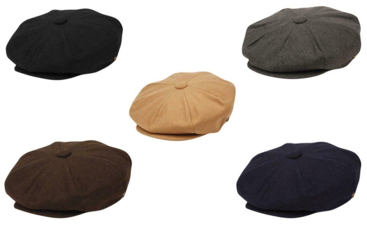 Men's Crown Oversized Big Apple Cap Snap Front 100% Wool One Size (Not a regular apple hat)