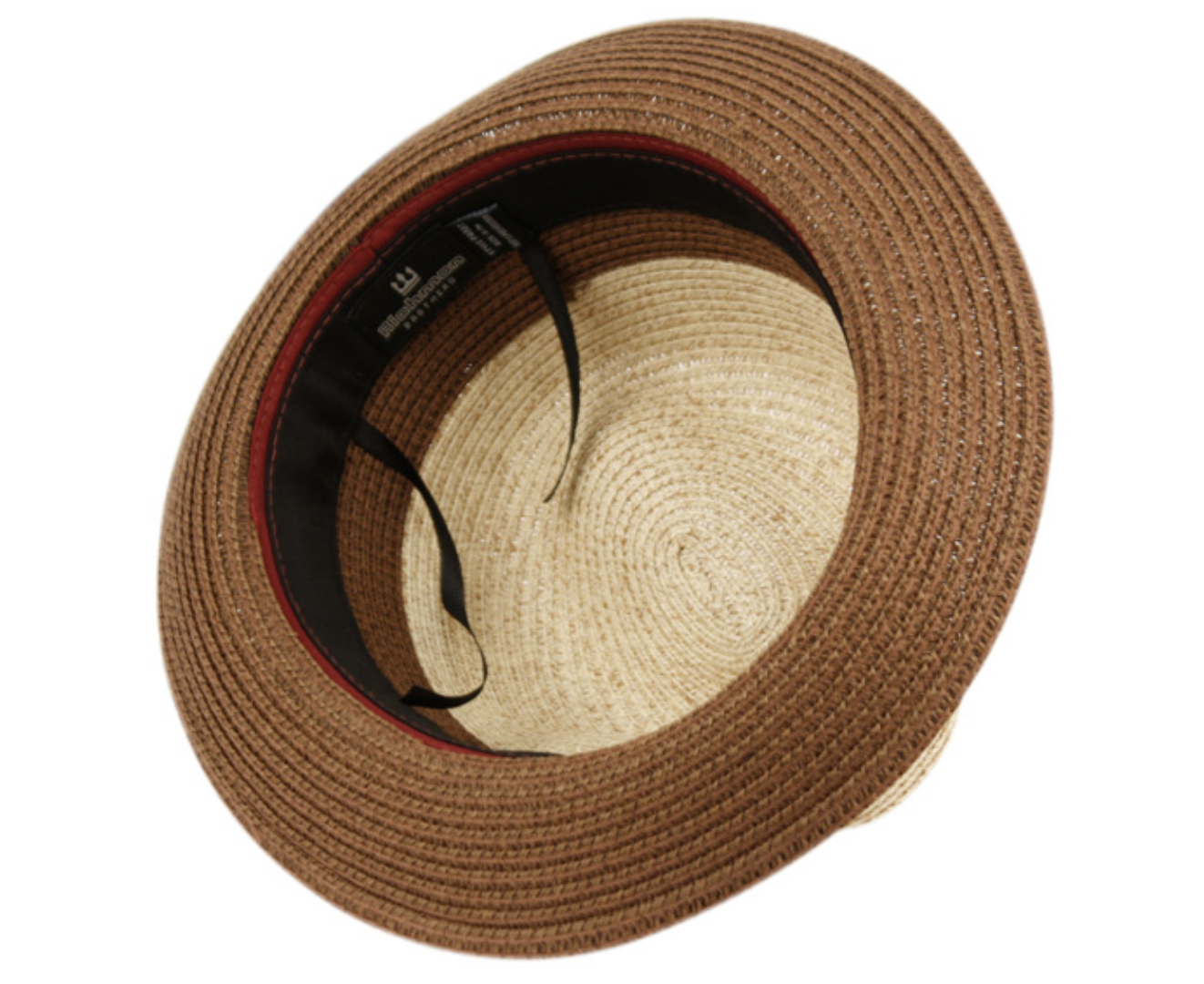 Richman Brothers Two Tone Polybraid Fedora Hat 4007