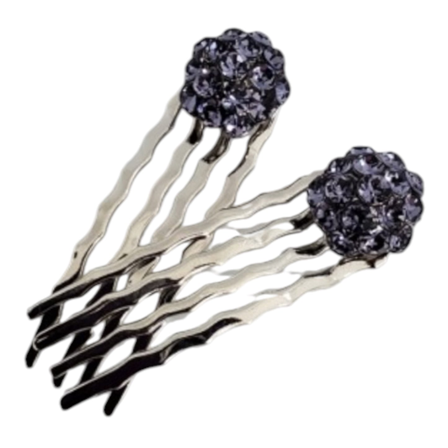Women's Swarovski Crystal Elements Hair Comb Small Individual