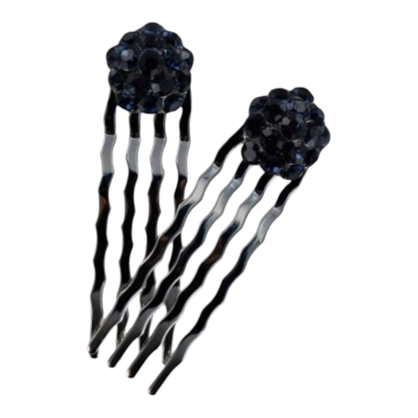 Women's Swarovski Crystal Elements Hair Comb Small Individual