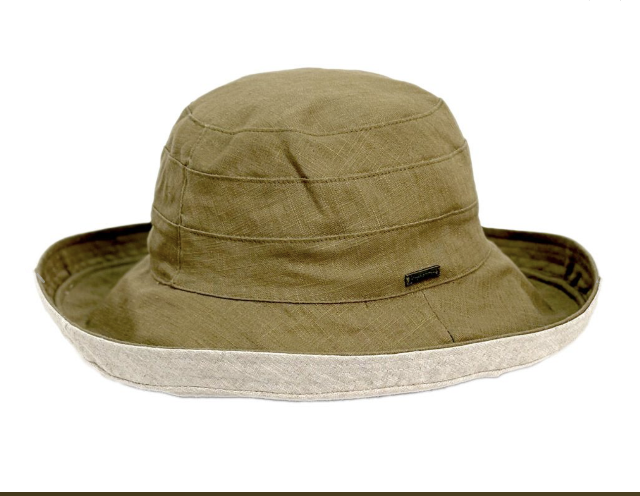 50 UPF-UV Sun Protection 100% Cotton Reversible Two Tone Sun Cloche Bucket Hats 7139